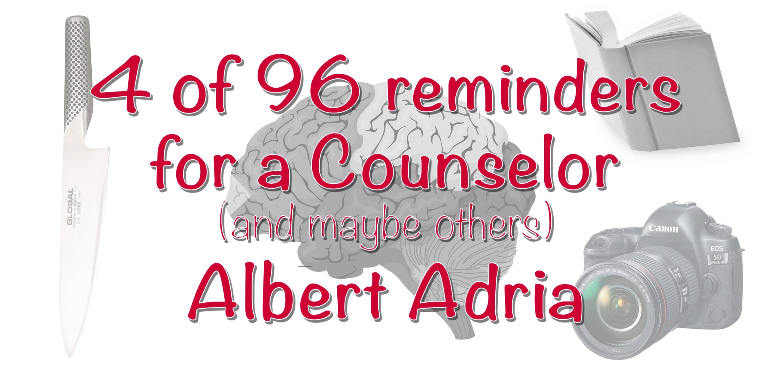 Chef Albert Adria – Reminder 4 of 96